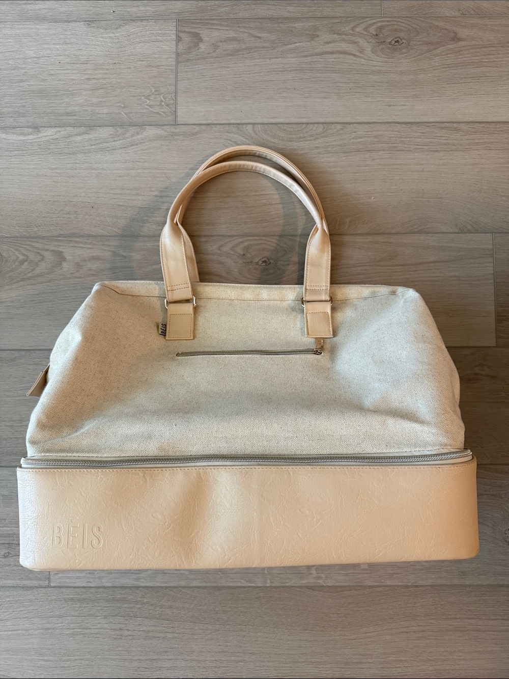 BEIS “The Weekender” in Beige - Picture 7 of 9